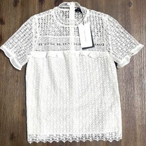 NWT Zara Lace Shirt